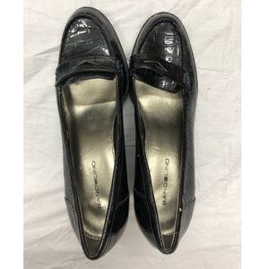 Alligator Loafer Heel